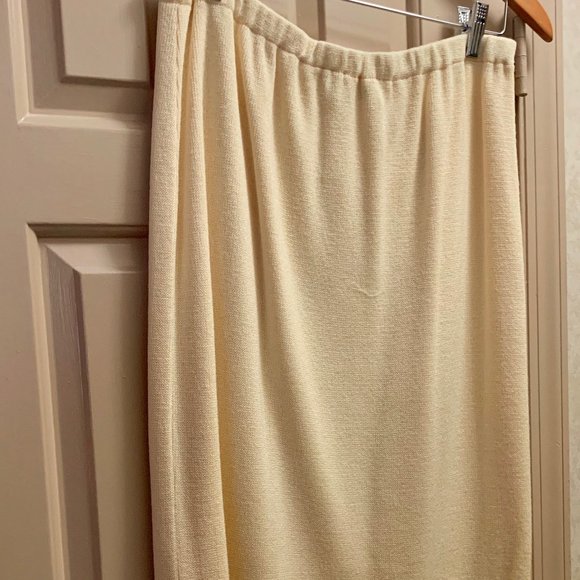 VINTAGE PHILIPPE MARQUES 3-PC Knit Skirt Suit PL - Picture 3 of 10